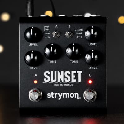 Strymon Sunset Dual Overdrive, Midnight Edition (Black) image 2
