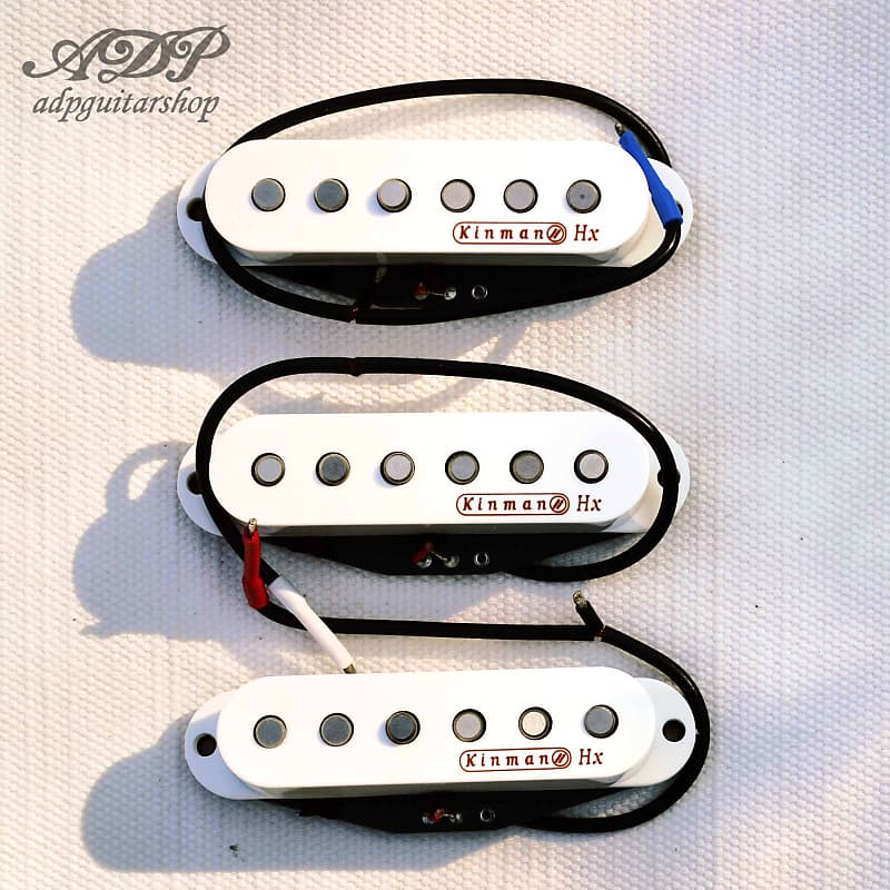 Kinman Impersonator set 3 x E56 Strat Pickup Set Knopfler Cluck sounds