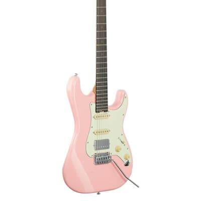 Schecter Nick Johnston Traditional HSS Electric Guitar Atomic Coral image 8