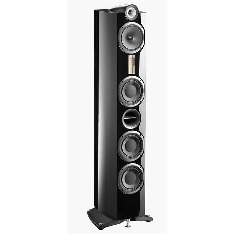 Triangle Genese Lyrr Floorstanding Speaker, Black | Reverb