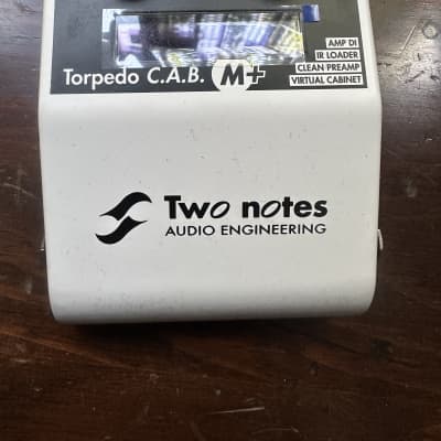 Two Notes Torpedo C.A.B. M+ Speaker Simulator 2010s - White image 1