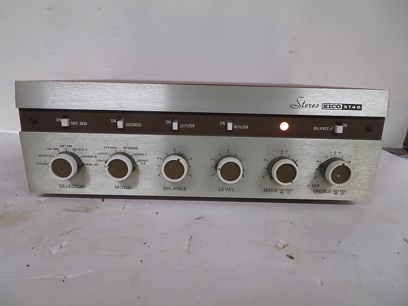 Eico ST40 integrated tube amplifier early 1960&#039;s - standard  			