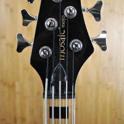 ZON Mojo 5 String Bass  Gloss Black image 3