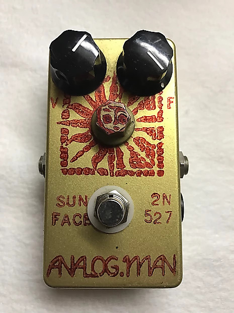 Analogman Sunface 2N 527 - Rare High Gain Fuzz