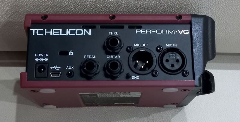 TC-Helicon Perform-VG Vocal and Acoustic Guitar Processor