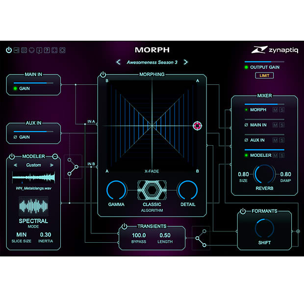 Zynaptiq Morph 3 (Download) | Reverb