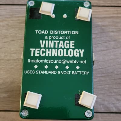 Vintage Technology Toad Fuzz Pedal 2000's Tracy Sands Bad Cat Rare image 4