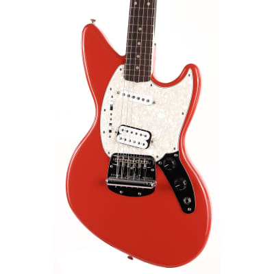Fender Kurt Cobain Jag-Stang Fiesta Red Used image 6