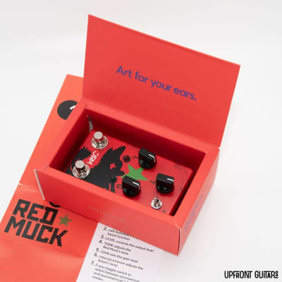 JAM Pedals Red Muck Fuzz/Distortion MK.2 Guitar Pedal image 2