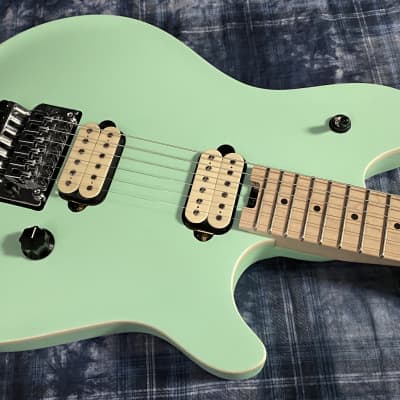 NEW ! 2023 EVH Wolfgang Special with Floyd Rose - Satin Surf Green - Authorized Dealer - In-Stock!! 7.2lbs Sku 030702 image 1