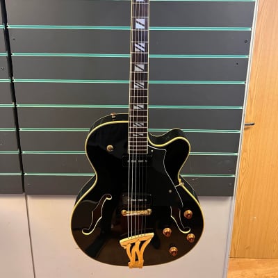 定率割引 往復 Washburn J8 Memphis Black 1998 Hollow Body Electric Guitar ギター