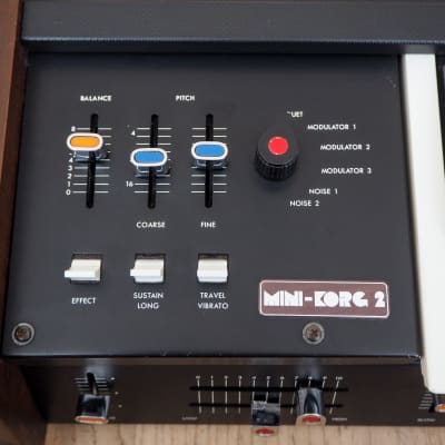 1970s Univox Korg K-2 Mini-Korg 700S Vintage Monophonic Analog Synthesizer Japan w/ Case image 4