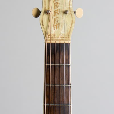 Kay  Kay Kraft Venetian Style A Arch Top Acoustic Guitar,  c. 1932, brown chipboard case. image 5