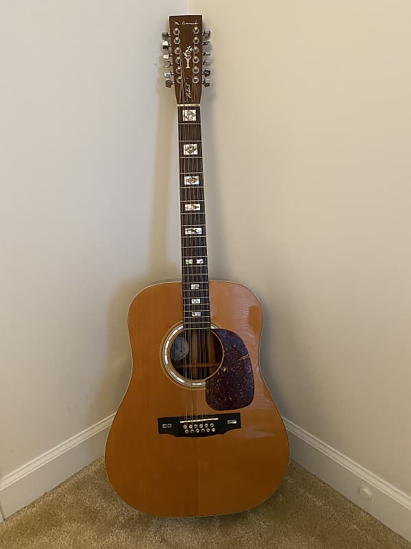 Mc Cormick 12-string custom 1981 Engelmann Spruce, Rosewood back and sides image 1