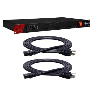 Radial Engineering Power-2 Power Conditioner Bundle with 2 Power Cables image 1
