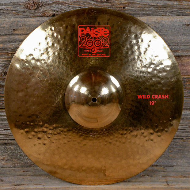 Paiste 19" 2002 Wild Crash Cymbal 1980 - 2011 image 1