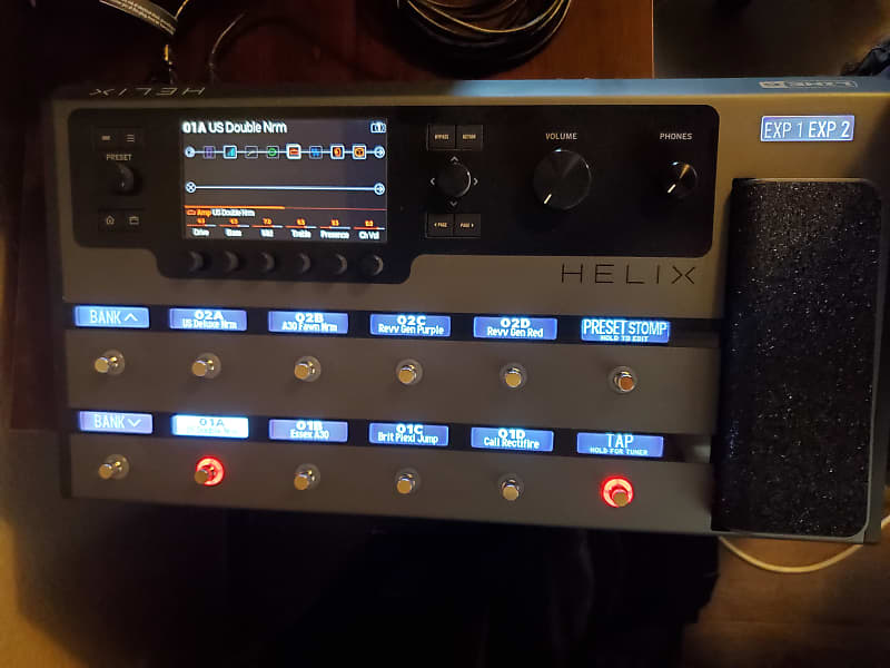 Line 6 Limited Edition Helix Floor Multi-Effect and Amp Modeler