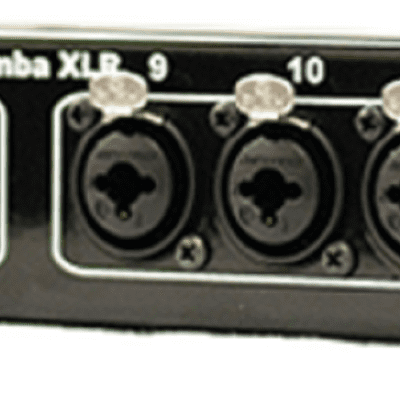 Mamba 16 XLR Combo (XLR/TRS/TS) to 16 XLR Male 1RU XLR Patch Bay for sale