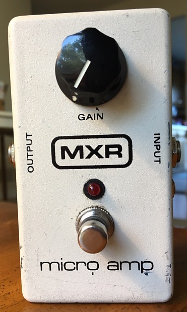 Vintage 1988 MXR Micro Amp Guitar FX Pedal Volume/Lead Boost
