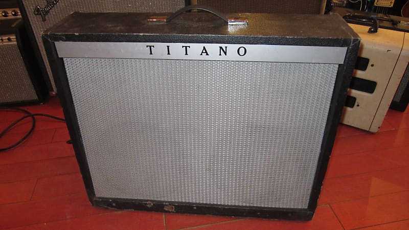 Vintage 1964 Magnatone Titano Custom 262R 2x12 Combo Amp Black & Grey w/ Reverb and Pitch Shift Vibrato image 1