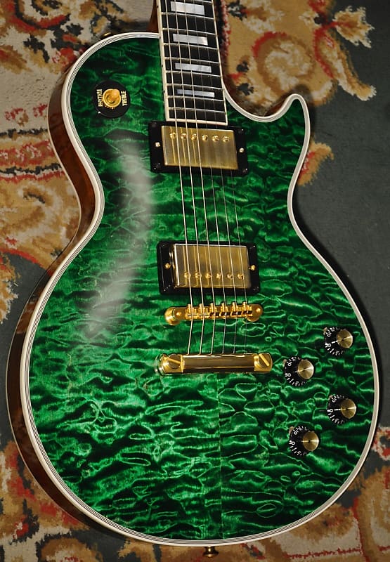 Gibson Custom Shop 1968 Les Paul Custom Quilt Top 2010