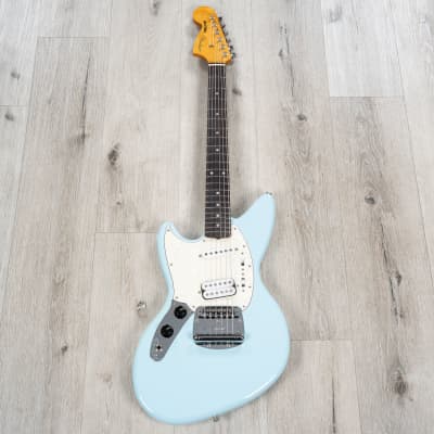 Fender Kurt Cobain Jag-Stang Left-Hand Guitar, Rosewood Fretboard, Sonic Blue image 3