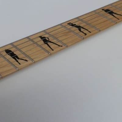 Sexy Girls Black Fretboard Stickers Inlay Fret Markers Guitar & Bass image 1