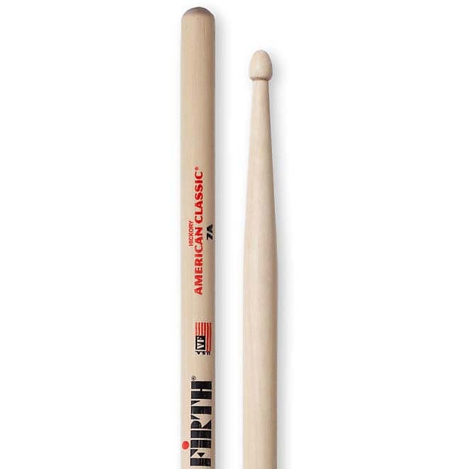 VIC FIRTH 7A WOOD TIP image 1