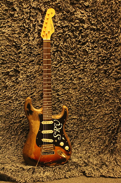 Custom Parts built Fender Stevie Ray Vaughan Tribute Guitar + HDSC image 1
