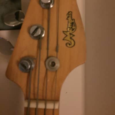 Memphis Vintage Precision Electric  bass guitar oak Japan Lawsuit Precision image 5