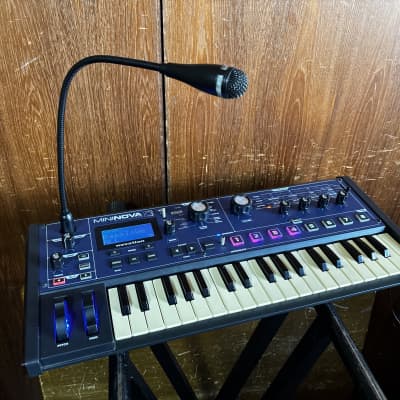 Novation MiniNova 37-key Synthesizer with Vocoder w/ gig bag