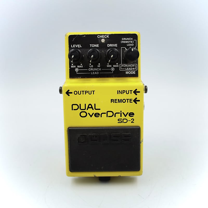楽器BOSS DUAL OverDrive SD-2 - エフェクター