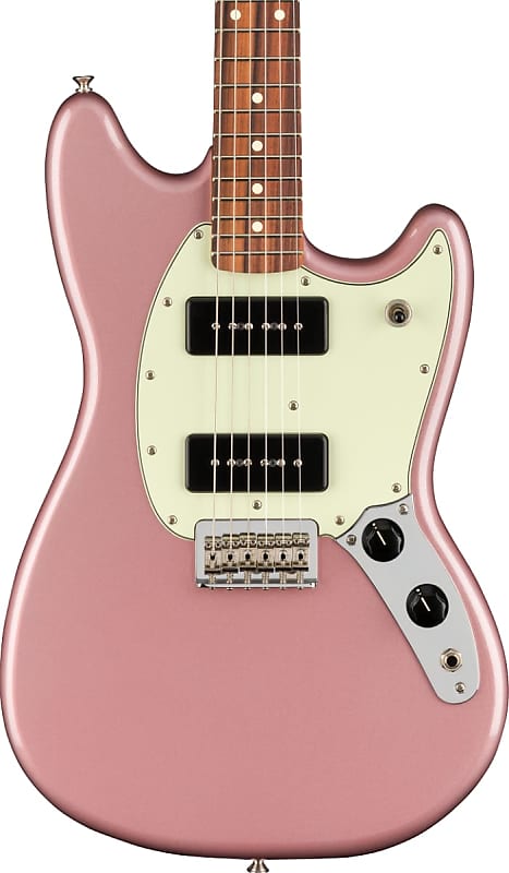 Fender Player Mustang 90 Electric Guitar Pau Ferro FB, Burgundy Mist Metallic image 1