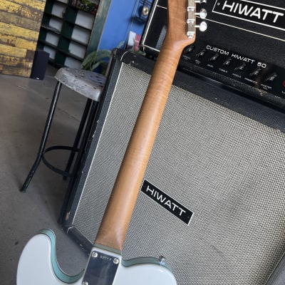 Revelator Guitars - Retrosonic Deluxe - Olympic White & Foam Green image 5