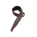 Levy's Leathers PM31-BRG 3-inch Leather Strap with Foam Pad,Burgandy