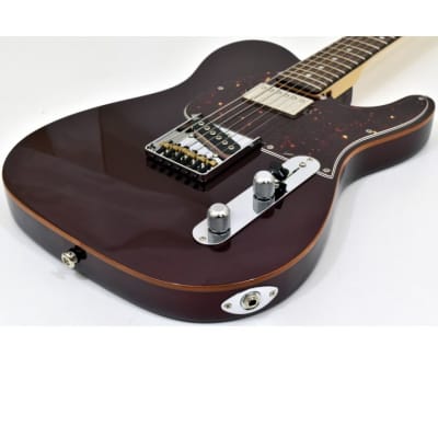 G&L USA ASAT Classic Bluesboy Electric Guitar Ruby Red Metallic image 3