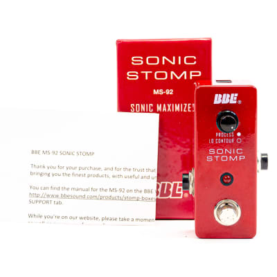 Reverb.com listing, price, conditions, and images for bbe-sonic-stomp-mini