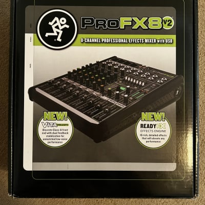 Mackie ProFX8v2 8-channel Mixer with USB and Effects | Reverb