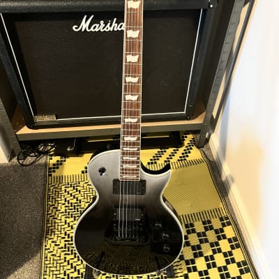 ESP LTD EC-400 Electric Guitar - 2018 - Black Pearl Fade Metallic - w/ TourTech Hard Case - Mint image 2