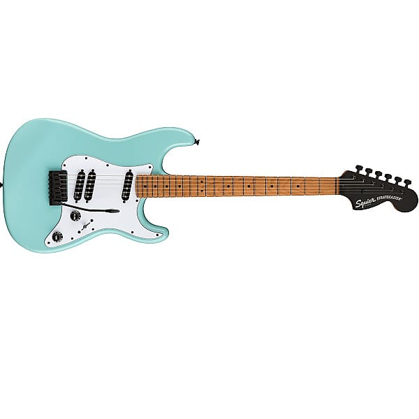 FSR Contemporary Stratocaster Special Roasted Maple Fingerboard Parchment  Pickguard Daphne Blue