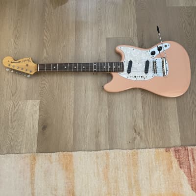 1998 Fender Mustang ‘69 Vintage Reissue MG69 Shell Pink, CIJ for sale
