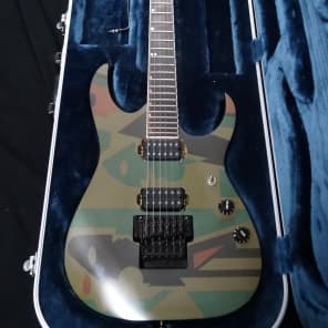 Ibanez JPM P4 John Petrucci! Picasso Collectable Art Work Camo Colors image 1