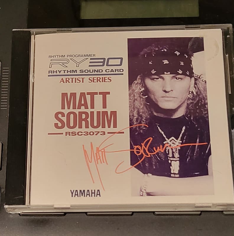 Yamaha RY-30 Matt Sorum Rhythm Sound Card (RSC3073) | Reverb