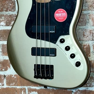 Squier Contemporary Active Jazz Bass HH - Shoreline Gold for sale