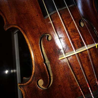 Antique 4/4 size Italian made Valenzano Violin circa 1800 image 16
