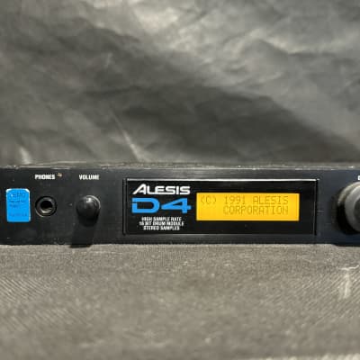 Alesis D4 Drum Module 1990s - Black - Demo Model!