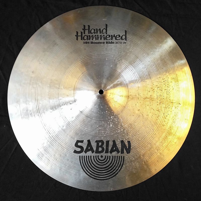 Sabian 20" HH Hand Hammered Bounce Ride Cymbal 1996-1998 image 1
