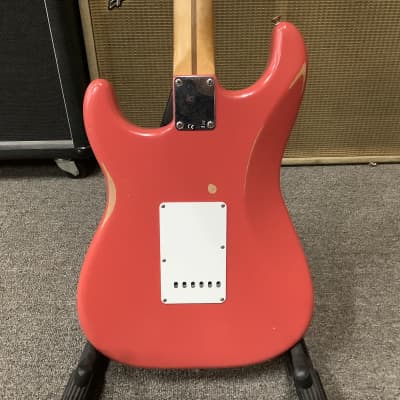 Brand New Fender Vintera 50’s Roadworn Stratocaster Fiesta Red Maple Neck image 6