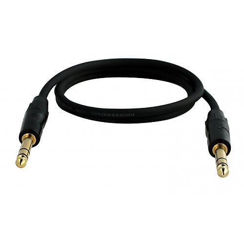 DIGIFLEX HSS 1/4IN TRS PATCH CABLE - 10 FOOT image 1