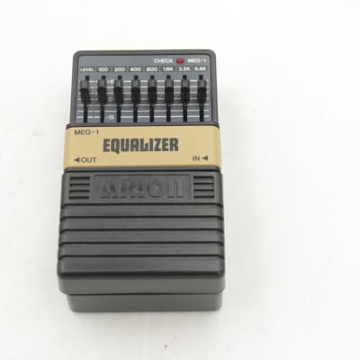 Arion Equalizer MEQ-1 Vintage w/ Box - NOS - Guitar Effects EQ Pedal for sale